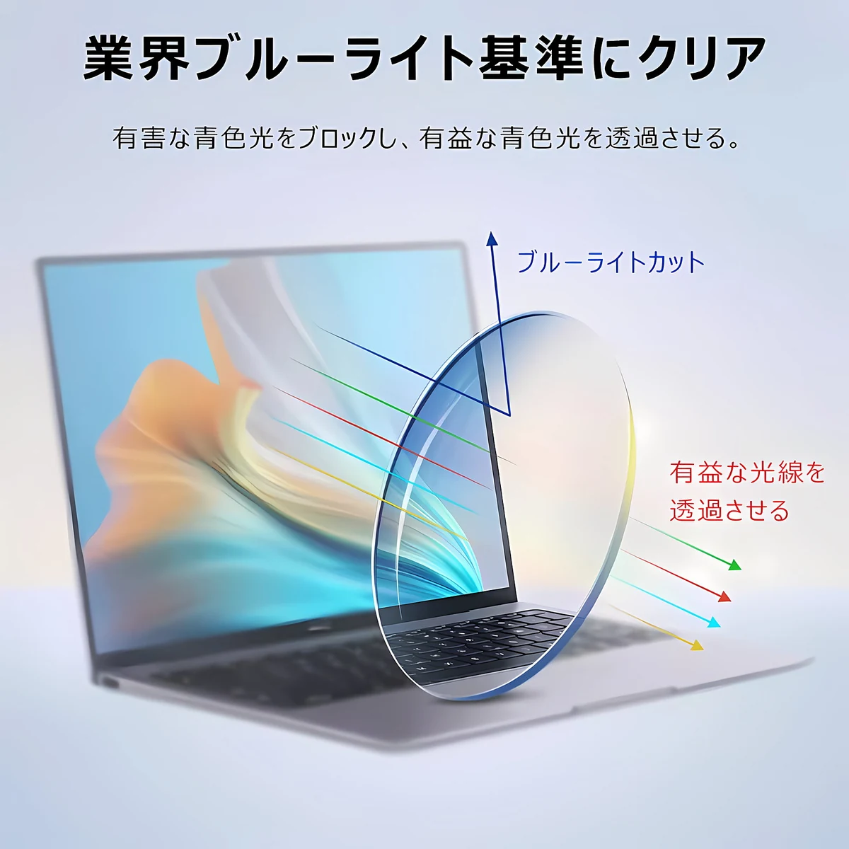 超軽量リムレスブルーライトカット老眼鏡 | Rimless Progressive - 商品画像 5/10