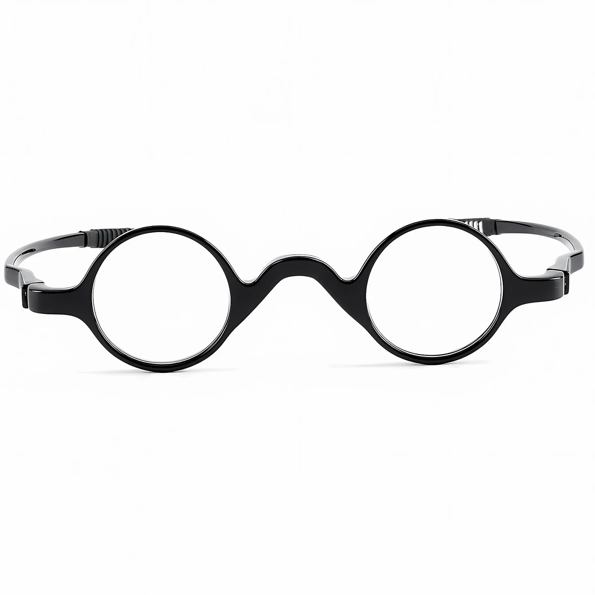 Eterlens｜高弾性TR素材 レトロ風ラウンド型メガネ│わずか11gの軽量設計、顔を挟まず│アジア人の顔立ちに合わせた設計│近視・遠視・乱視・老眼用レンズに対応
