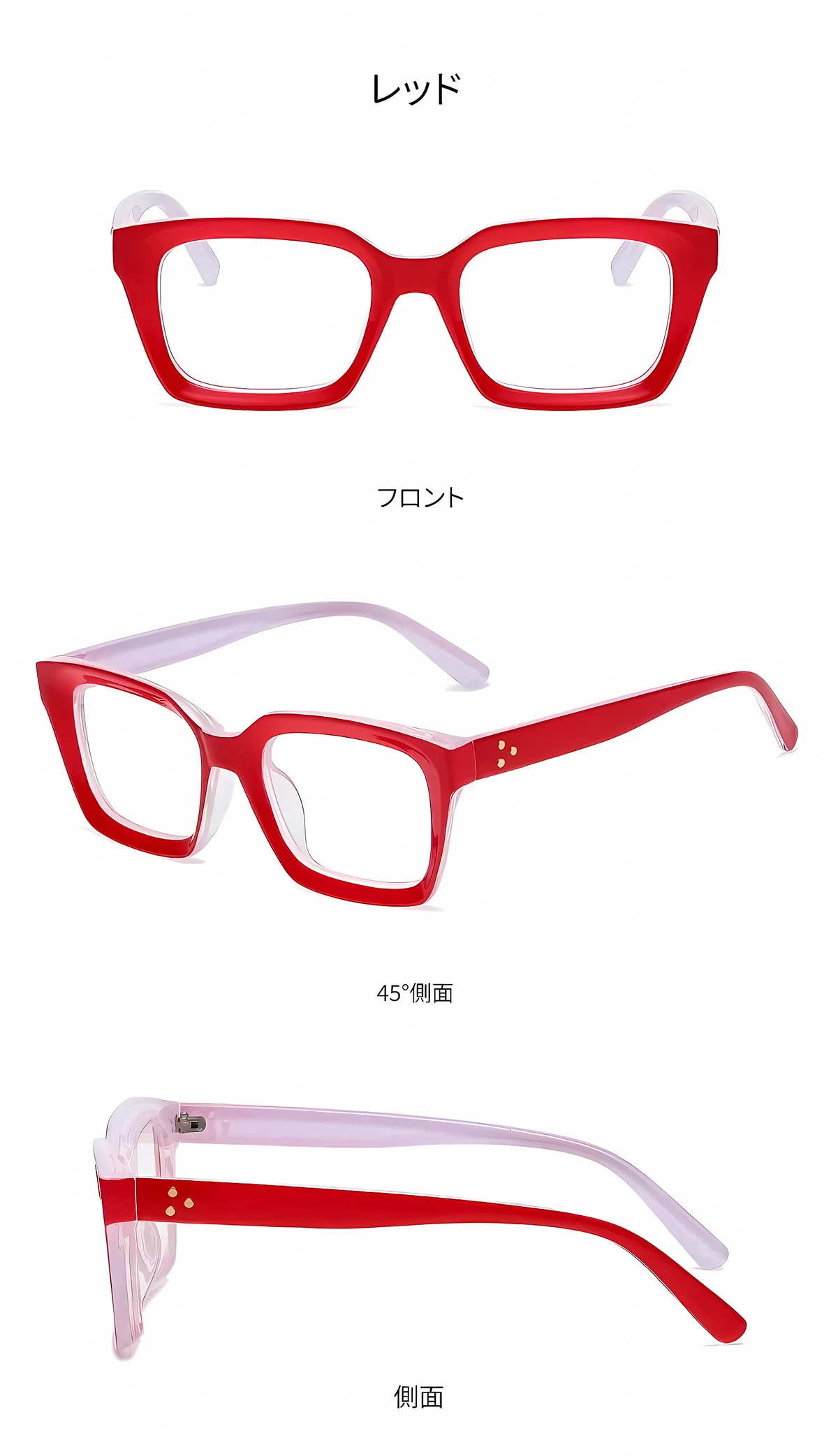 【小顔効果・太縁フレーム】Eterlens おしゃれなビッグフレーム老眼鏡｜クラシック 黒縁｜ブルーライトカット機能｜顔型カバー ｜ユニセックス 商品説明画像 16