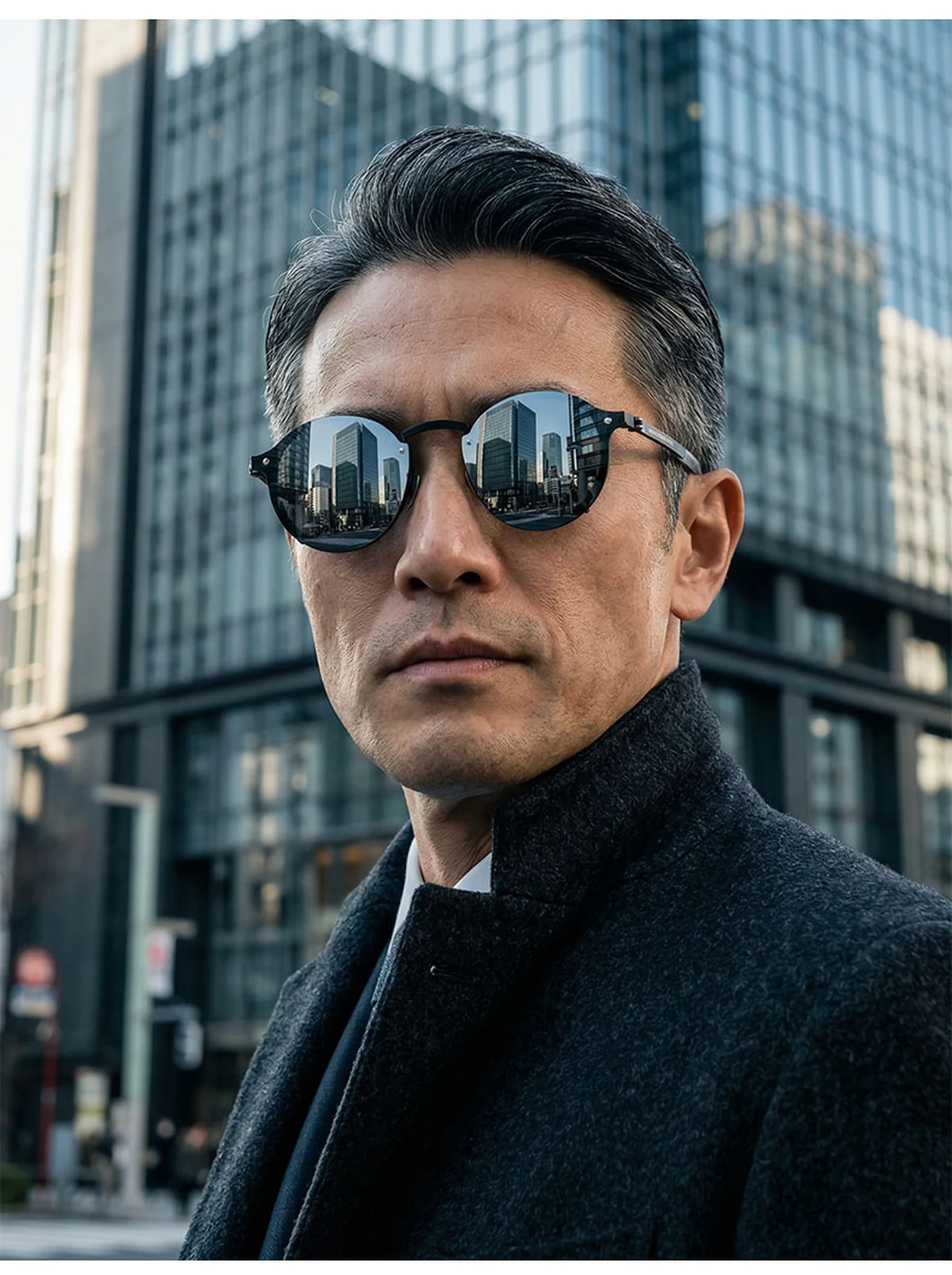 【回すだけで調光・強い日差しを瞬時にカット】Eterlens|回すだけで光の強さを調節できるサングラス |回すだけで暗くなる・強光にも即応|男女兼用・全6色展開|ファッションサングラス|あら… 商品説明画像 3