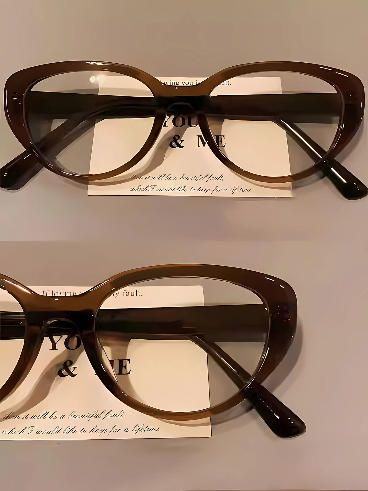 【上向きキャットアイ型・すっきり見え】 Eterlens｜上品なキャットアイ型老眼鏡｜ブルーライトカット&times;軽やかなビッグフレーム｜アジア女性の顔立ちにフィット｜スマホ・PC・読書これ1本で対応 商品説明画像 6