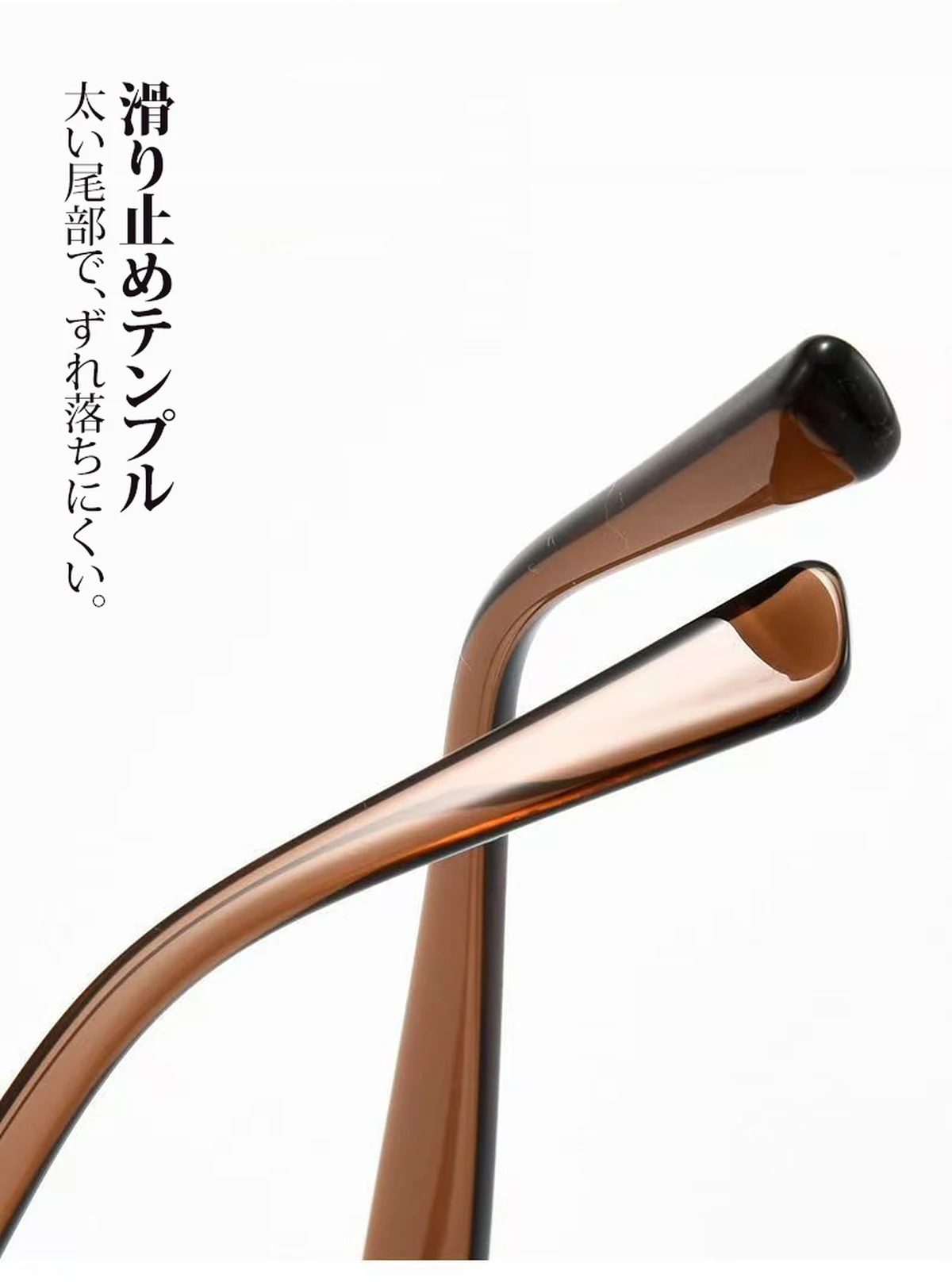 【上向きキャットアイ型・すっきり見え】 Eterlens｜上品なキャットアイ型老眼鏡｜ブルーライトカット&times;軽やかなビッグフレーム｜アジア女性の顔立ちにフィット｜スマホ・PC・読書これ1本で対応 商品説明画像 20