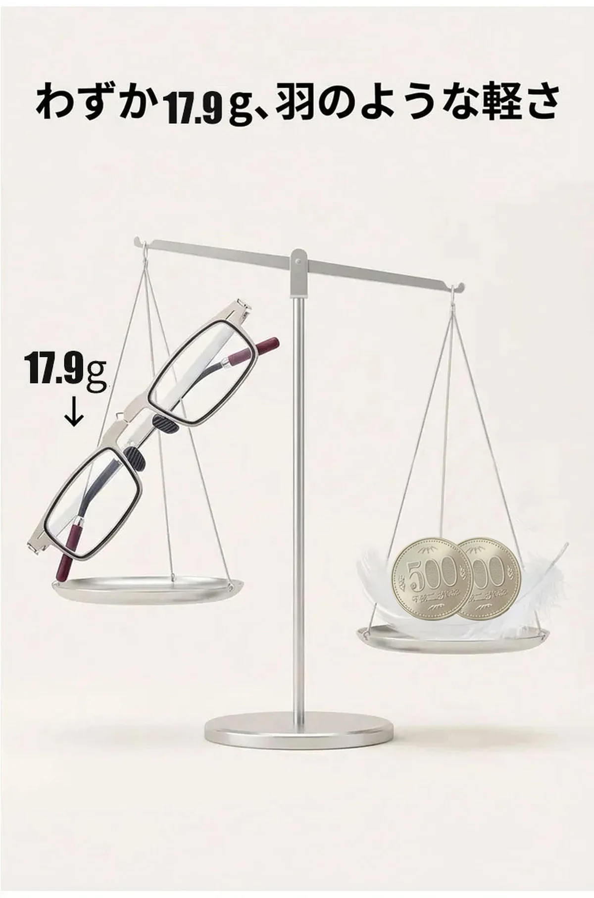 ドイツの精密技術 ビジネス用老眼鏡 | Square FoldLite 商品説明画像 11