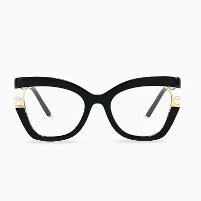 Eterlens『Audrey』｜パールが輝く、女優キャッツアイPCメガネ｜ブルーライトカット・老眼鏡 - 商品画像 1/13 (CatEye RxReady)