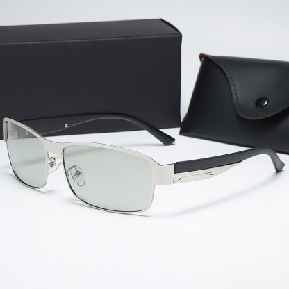 Eterlens【昼夜兼用偏光サングラス】昼夜兼用、変色、調光、アウトドア、偏光、運転、ダングラス、目を守る、アクセサリー、紫外線ガット-Eterlens