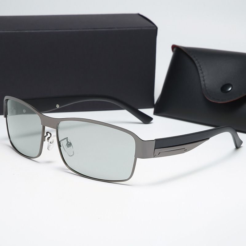 Eterlens【昼夜兼用偏光サングラス】昼夜兼用、変色、調光、アウトドア、偏光、運転、ダングラス、目を守る、アクセサリー、紫外線ガット-Eterlens