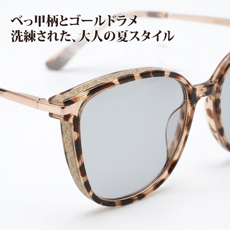 12g軽やか｜透明TRスクエアフレーム ｜すっぴんの日も取り入れやすい｜レディース｜Clear Soft｜Eterlens