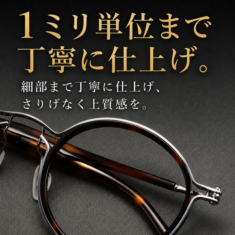 【小顔効果・レトロな鯖江風】Eterlens 老眼鏡 おしゃれ 丸メガネ 度付き | クラシックなボストン型軽量フレーム | べっ甲調デザイン・男女兼用 商品画像 13
