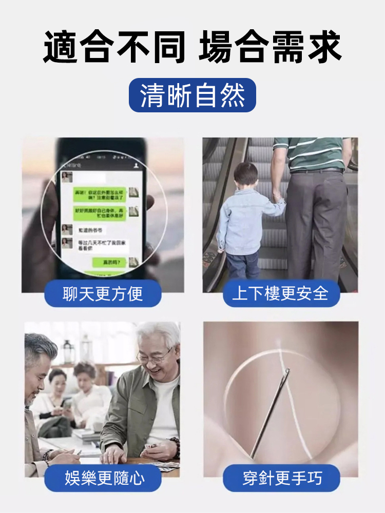 時尚防藍光折疊老花眼鏡