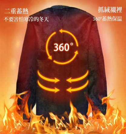 時尚加厚圓領提花衛衣
