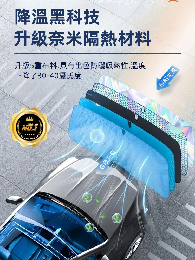 鐳射汽車防曬遮陽檔