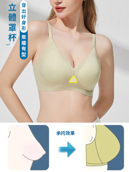 超薄涼感無痕胸罩