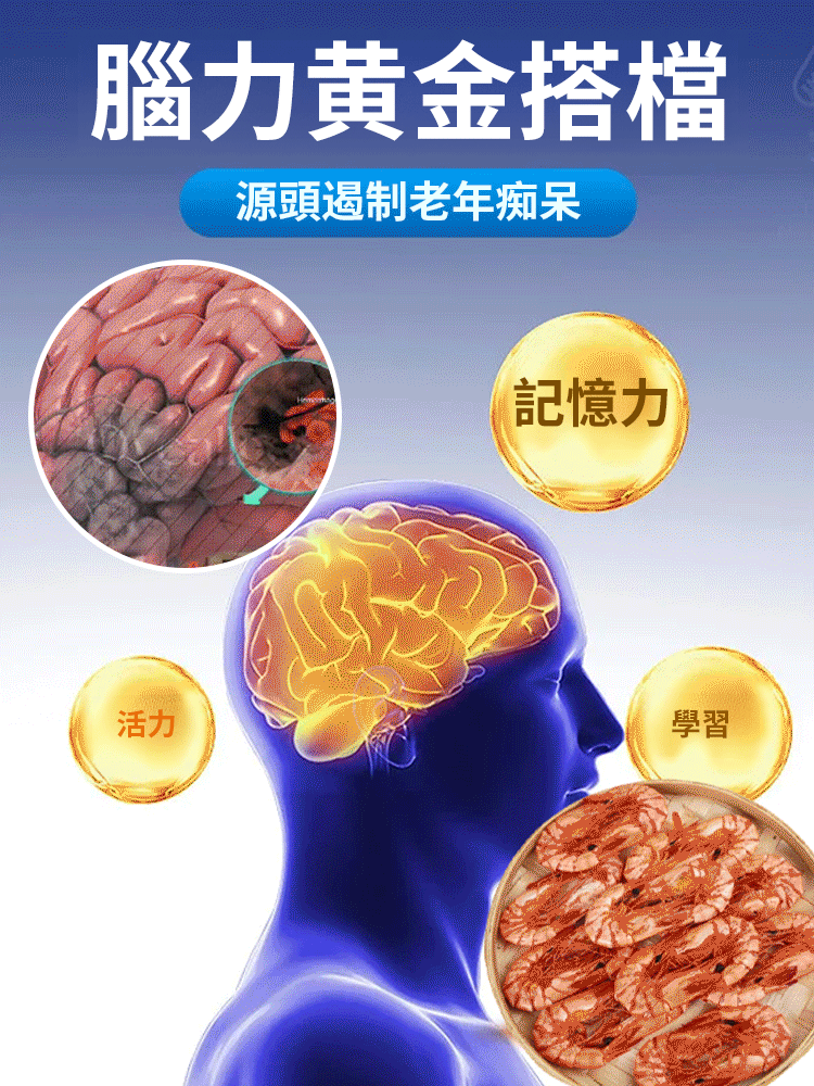 【低脂高蛋白】💥現烤即食大號九節蝦乾💥