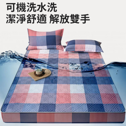 A類夾棉加厚防滑床笠三件套
