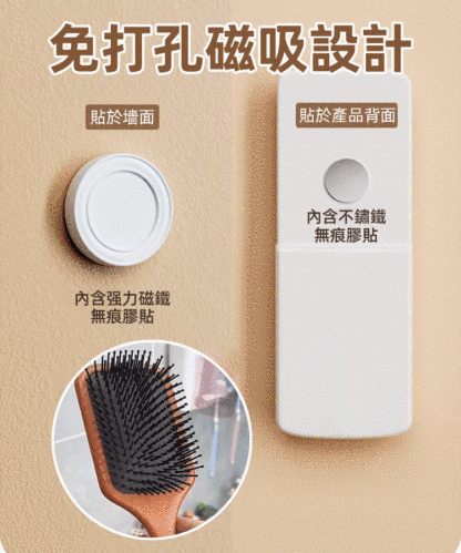 圓形磁吸強力吸盤固定器