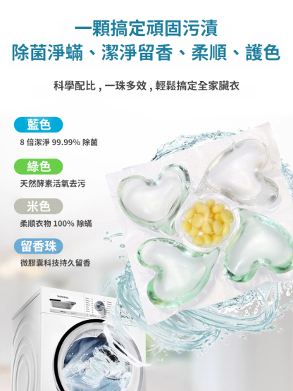 【大師調香】五合一山茶花洗衣凝珠