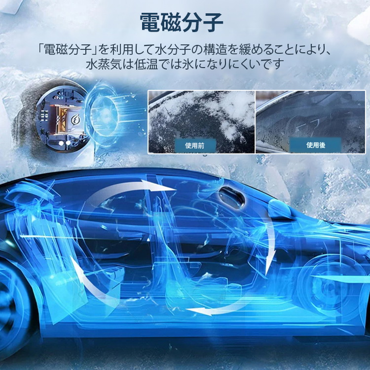マイクロ波分子除氷装置