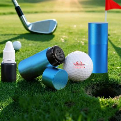 Personalised Golf Ball Stamp – Custom Name & Icon | Jessemade