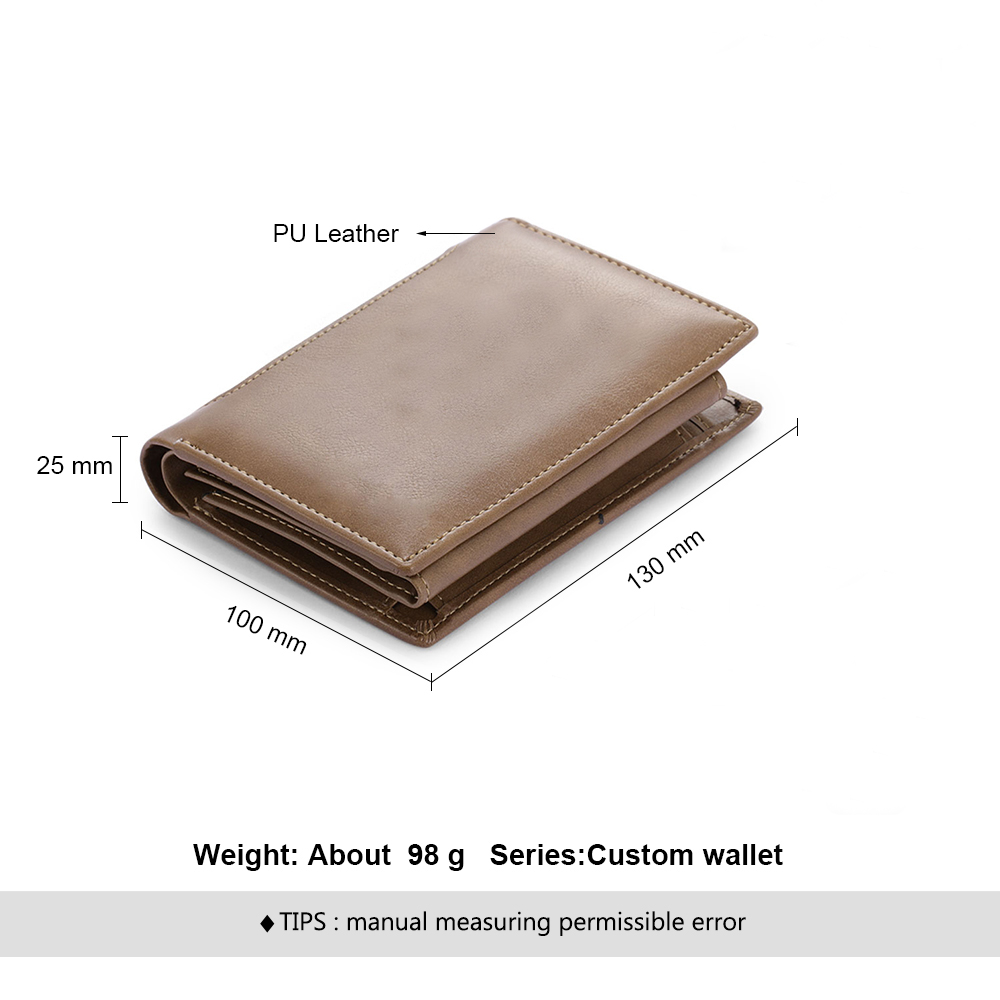 Personalised Dad Wallet with Custom 3-10 Names - “First a Husband, Then a Dad” Gift for Dad | Jessemade