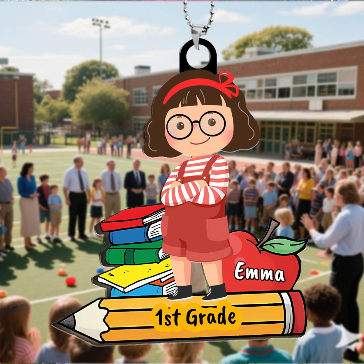 Personalised Acrylic Decoration with Name and Custom Message | Jessemade