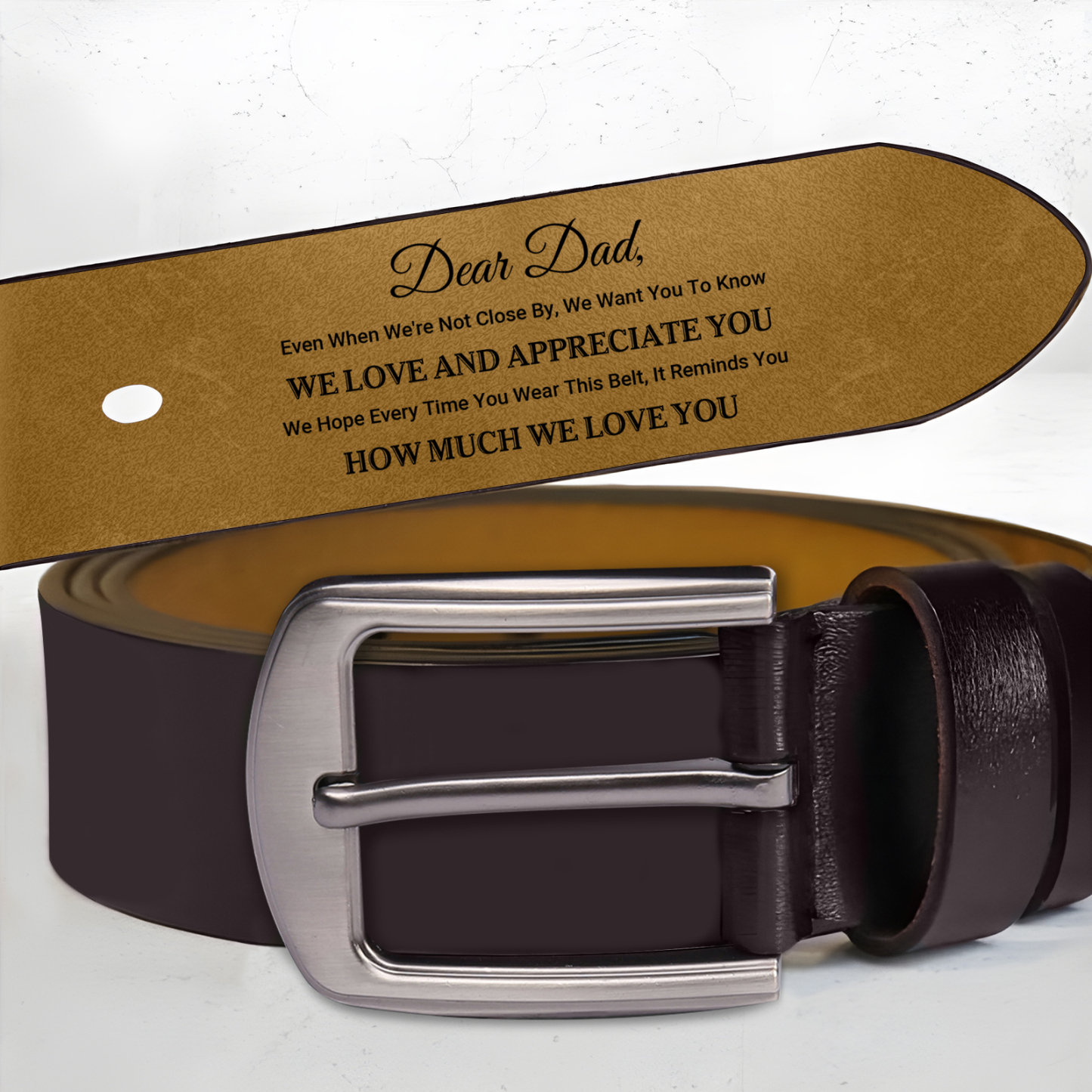 [Copy]Personalised Man’s Belt Custom 2 Letters Now You Will Always Think of Me Gift for Him | Jessemade