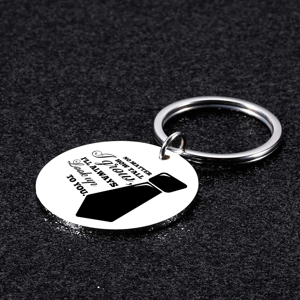 Stainless Steel Dad Keyring – Thoughtful Gift for Dad - Father's Day Gift | Jessemade
