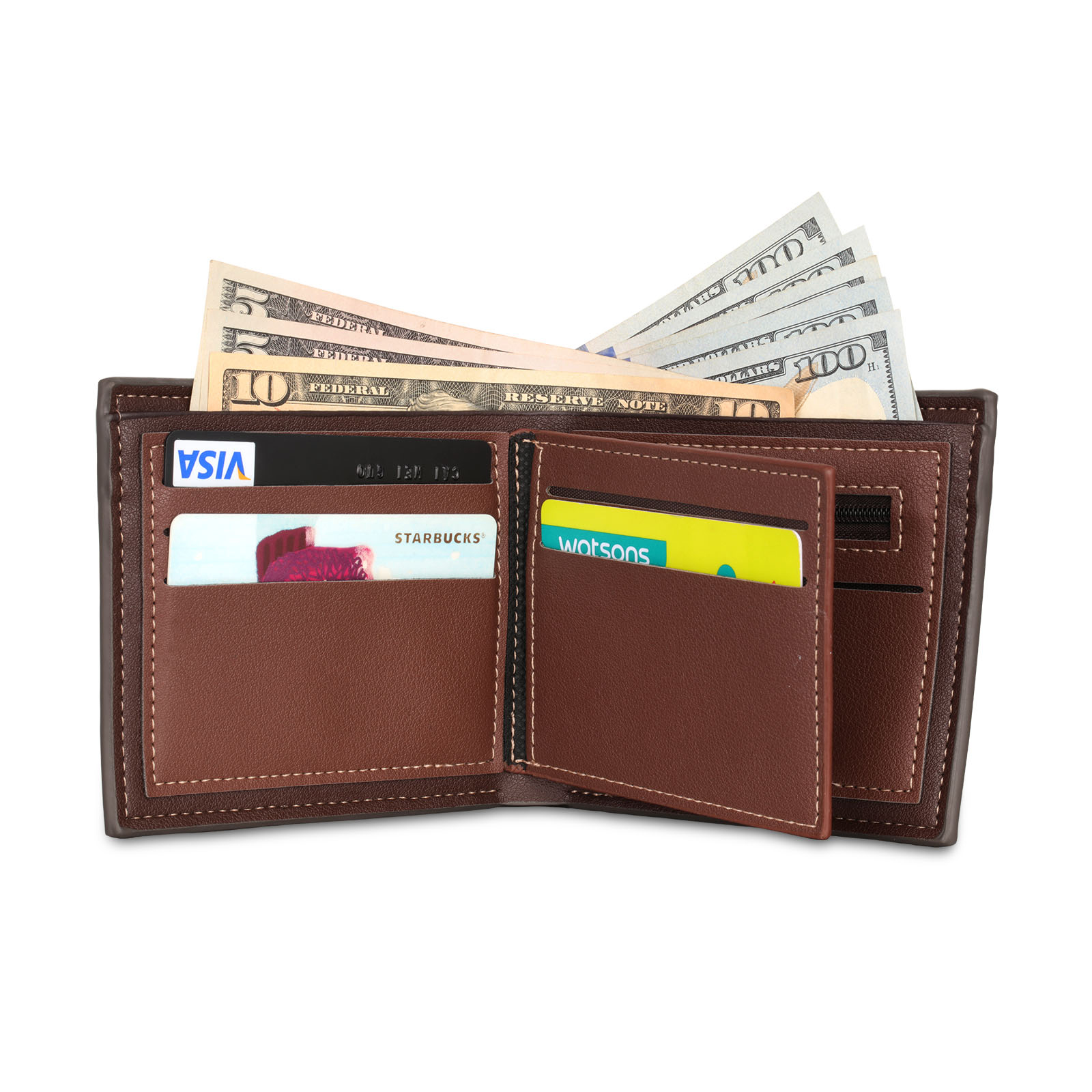  Personalised 2–9 Names Billfold Wallet Australian Rules Football Family Wallet Gift for Dad Grandpa-Jessemade AU