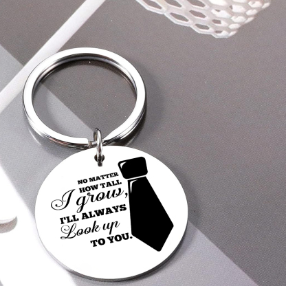 Stainless Steel Dad Keyring – Thoughtful Gift for Dad - Father's Day Gift | Jessemade