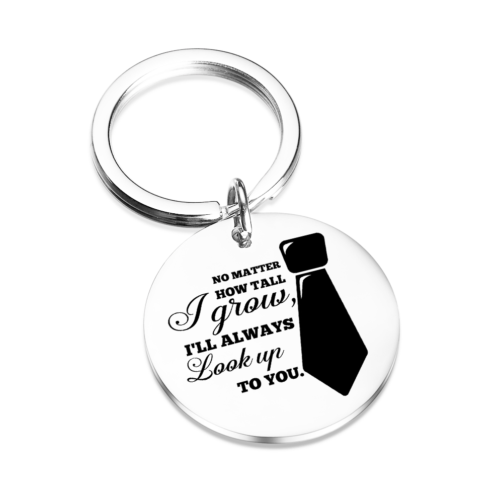 Stainless Steel Dad Keyring – Thoughtful Gift for Dad - Father's Day Gift | Jessemade