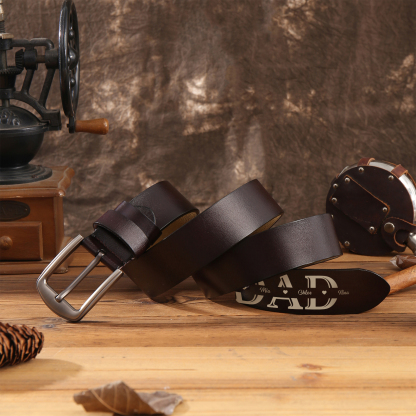 [Copy]Personalised Man’s Belt Custom 2 Letters Now You Will Always Think of Me Gift for Him | Jessemade