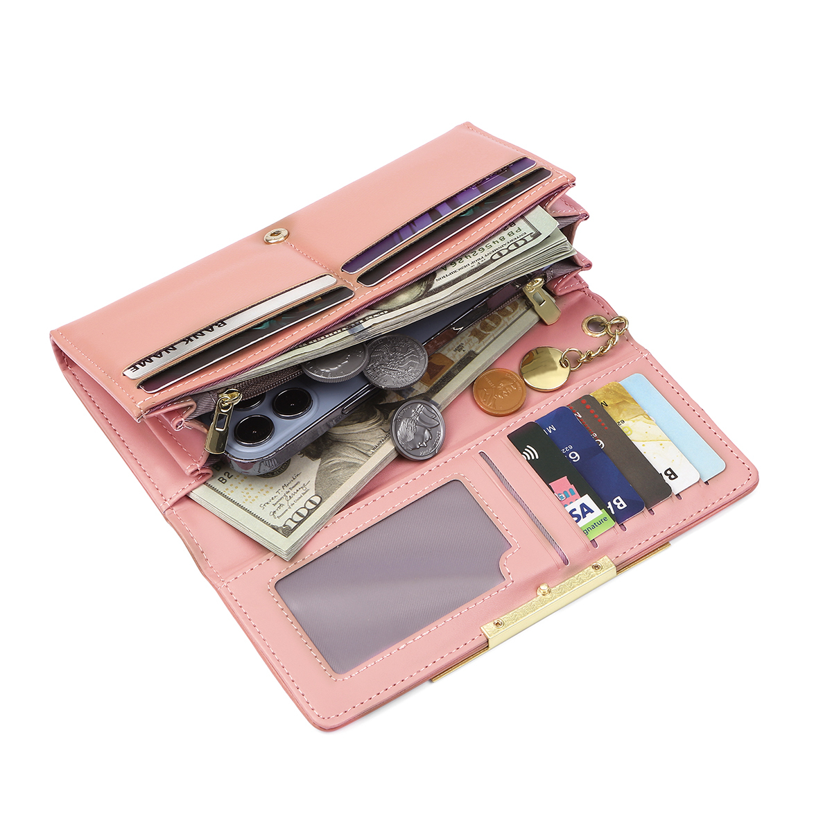 Personalised Women’s Wallet with Love Message, Pinky Promise Purse