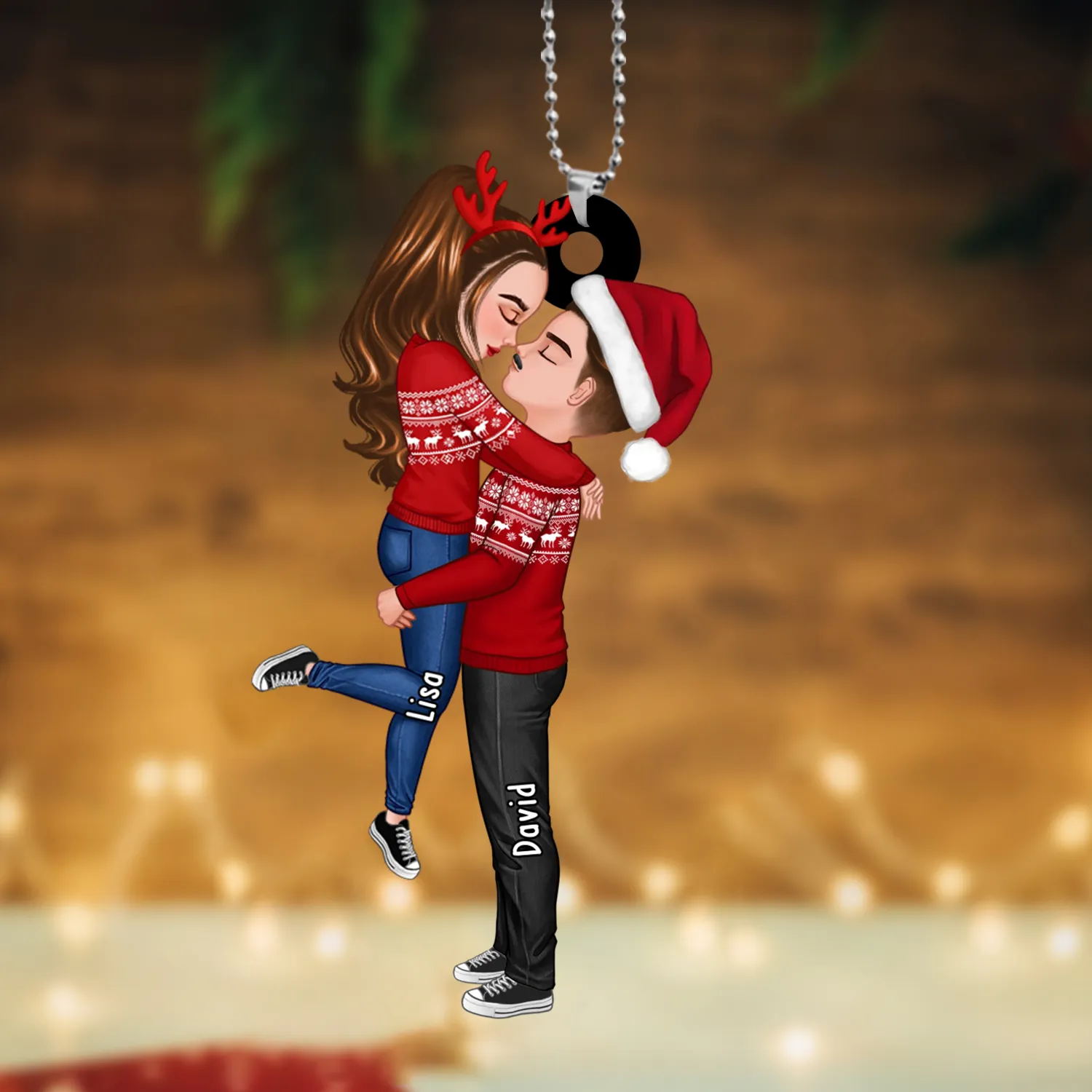 Couple Ornaments