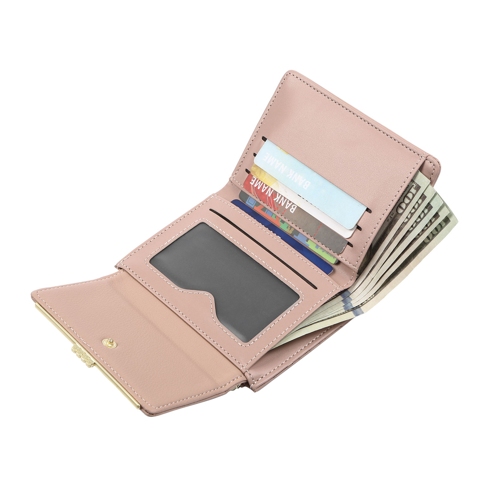 Personalised Women Wallet Custom Text Names Date Gift for Her