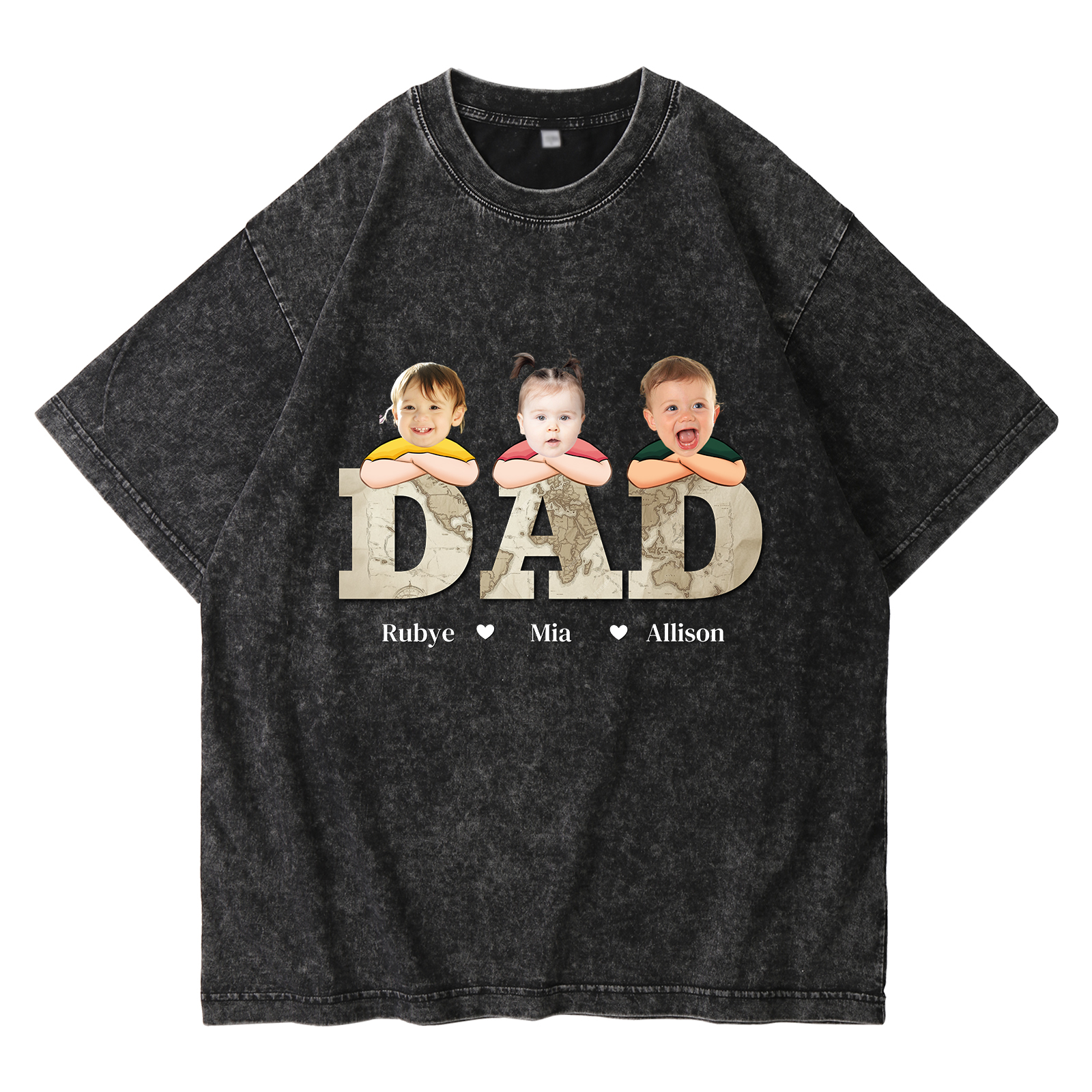 Personalised Dad T-Shirt - Custom Father's Day Gift | Jessemade
