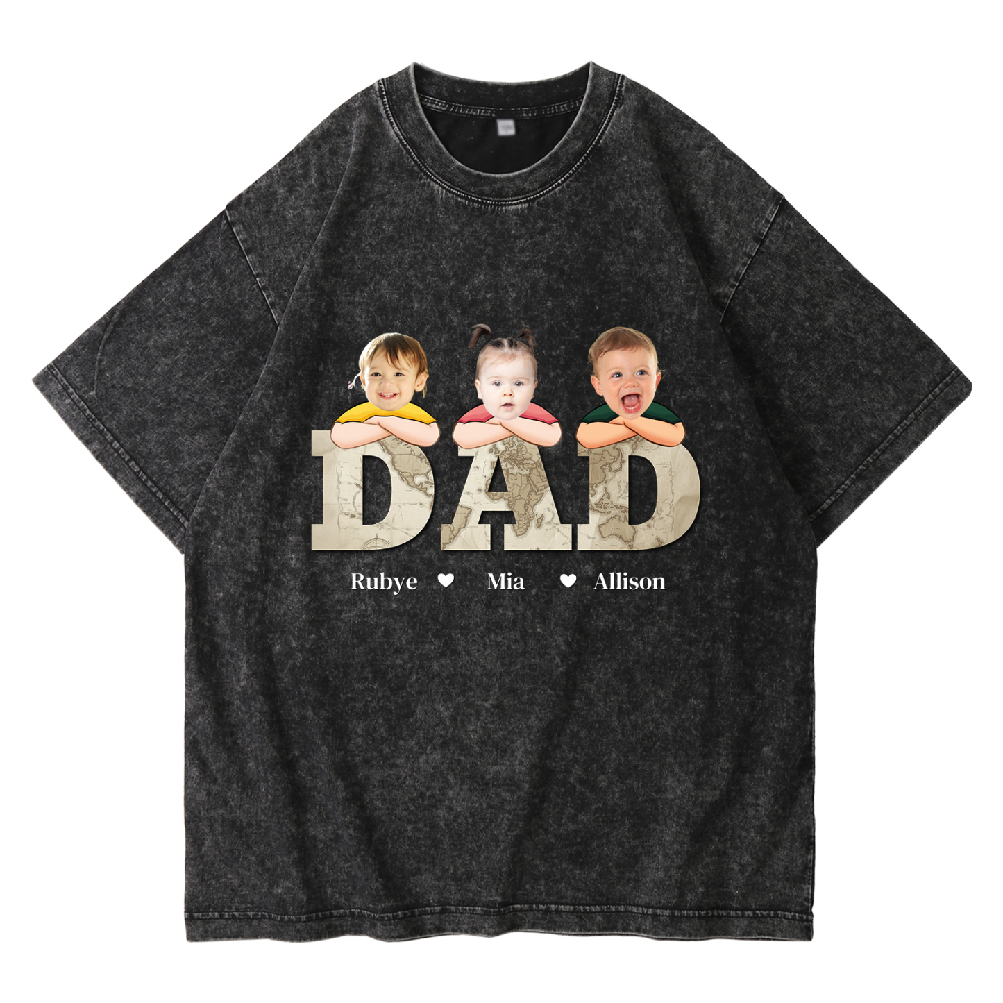 Personalised Dad T-Shirt - Custom Father's Day Gift | Jessemade