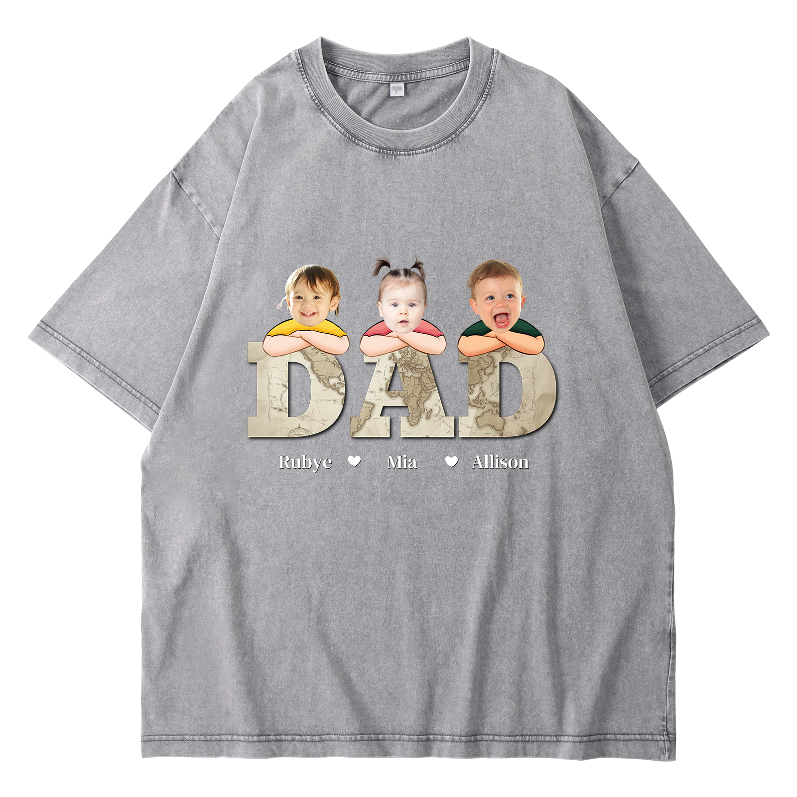 Personalised Dad T-Shirt - Custom Father's Day Gift | Jessemade