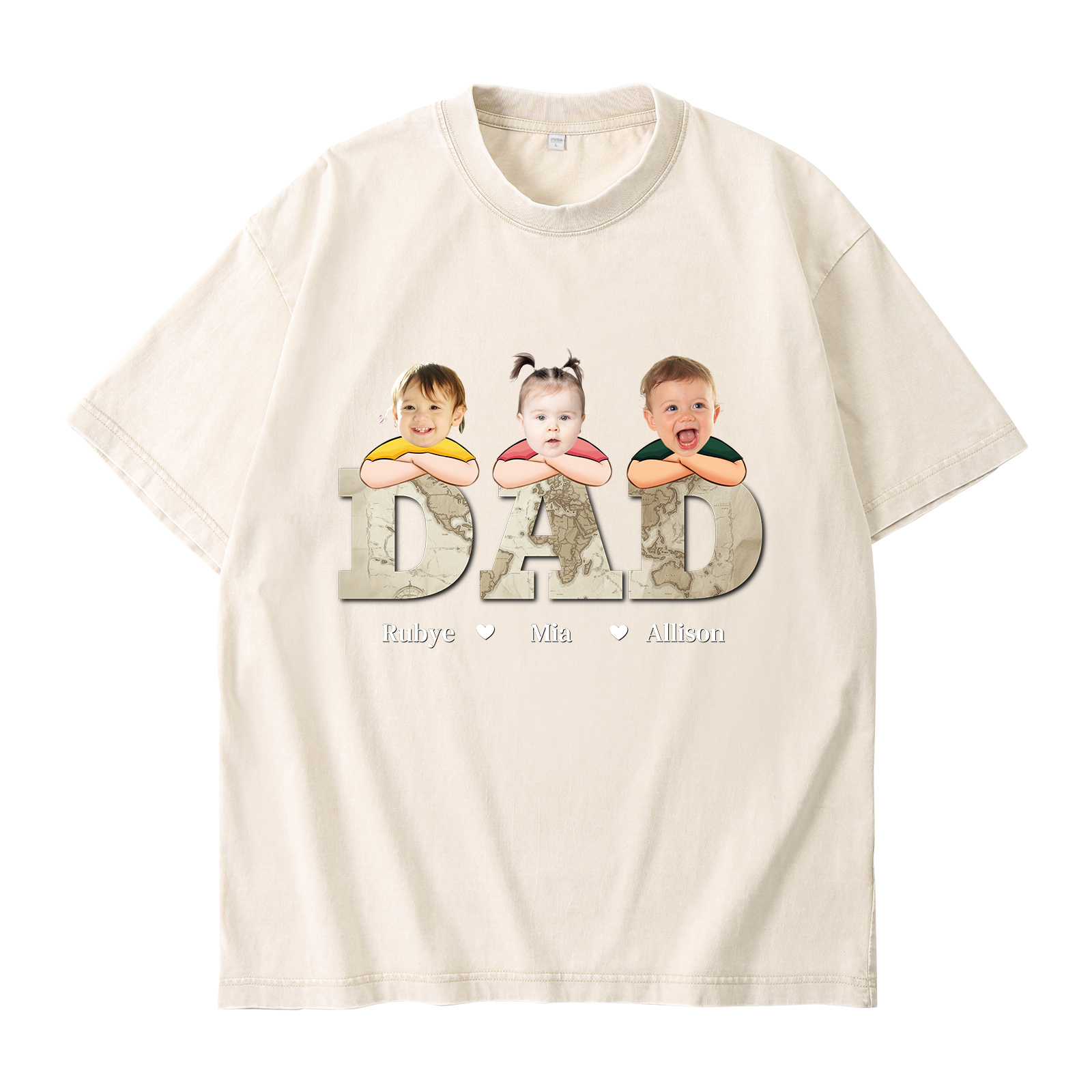 Personalised Dad T-Shirt - Custom Father's Day Gift | Jessemade