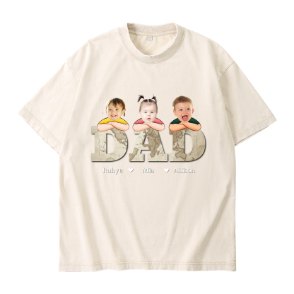 Personalised Dad T-Shirt - Custom Father's Day Gift | Jessemade
