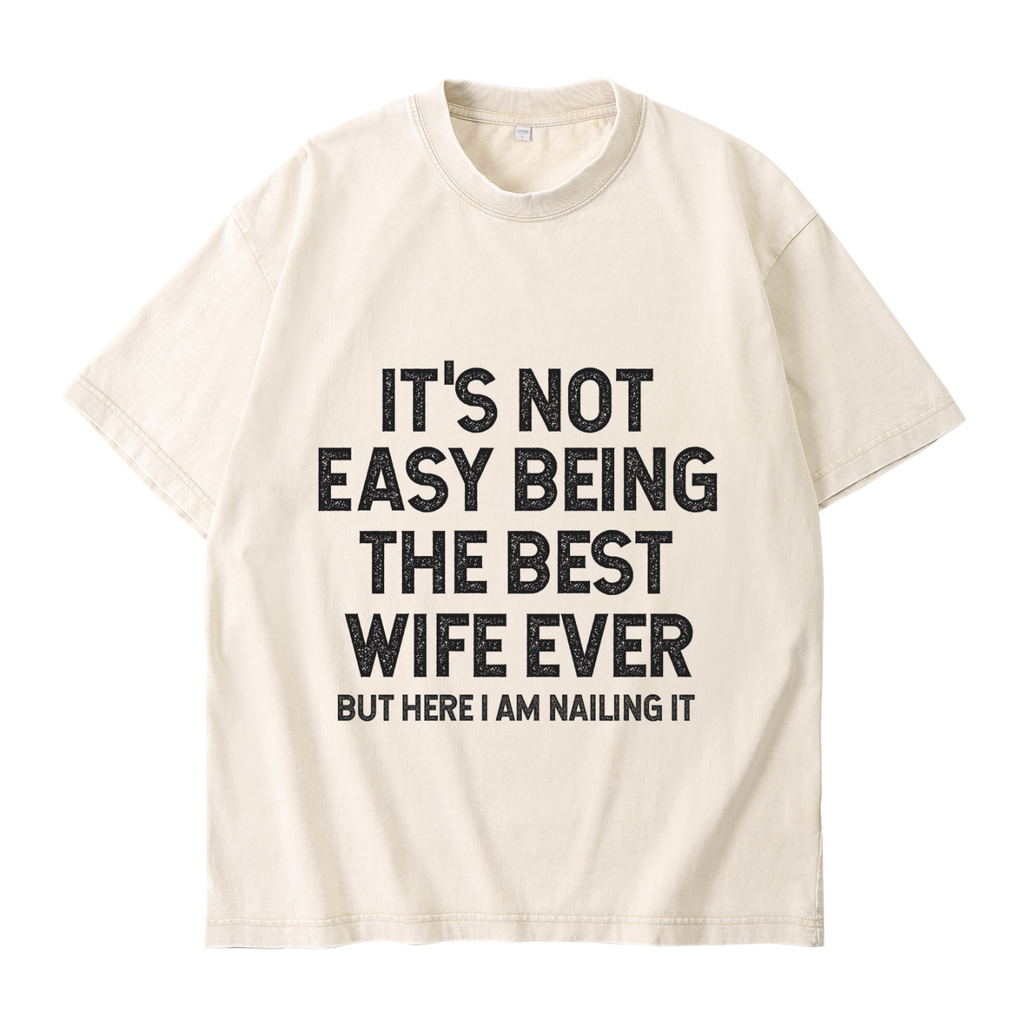 Personalised Couple White T-Shirts Its Not Easy Being the Best Husband or Wife Ever Valentines Day Gift