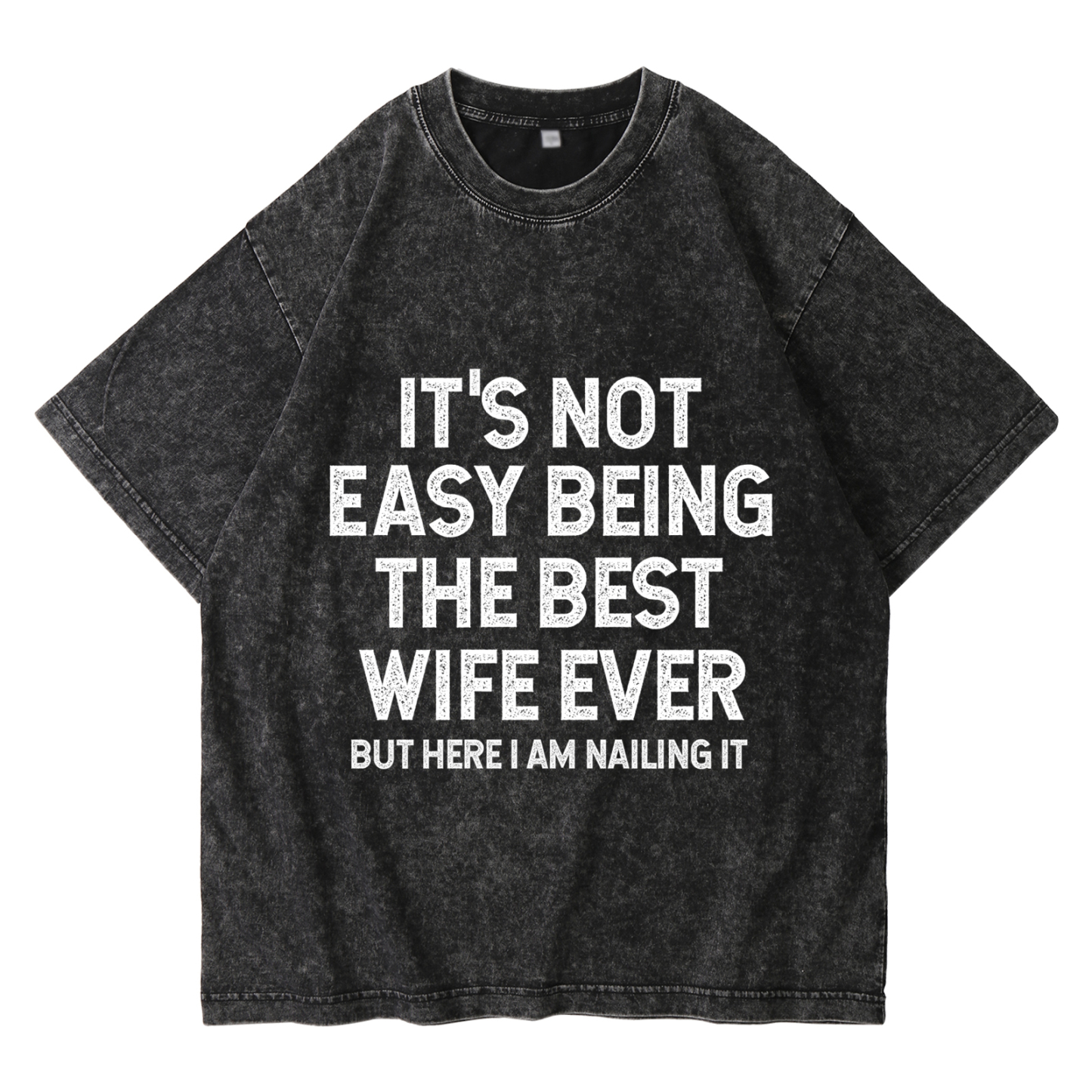Personalised Couple Black T Shirts Its Not Easy Being the Best Husband Ever Valentines Day Gift