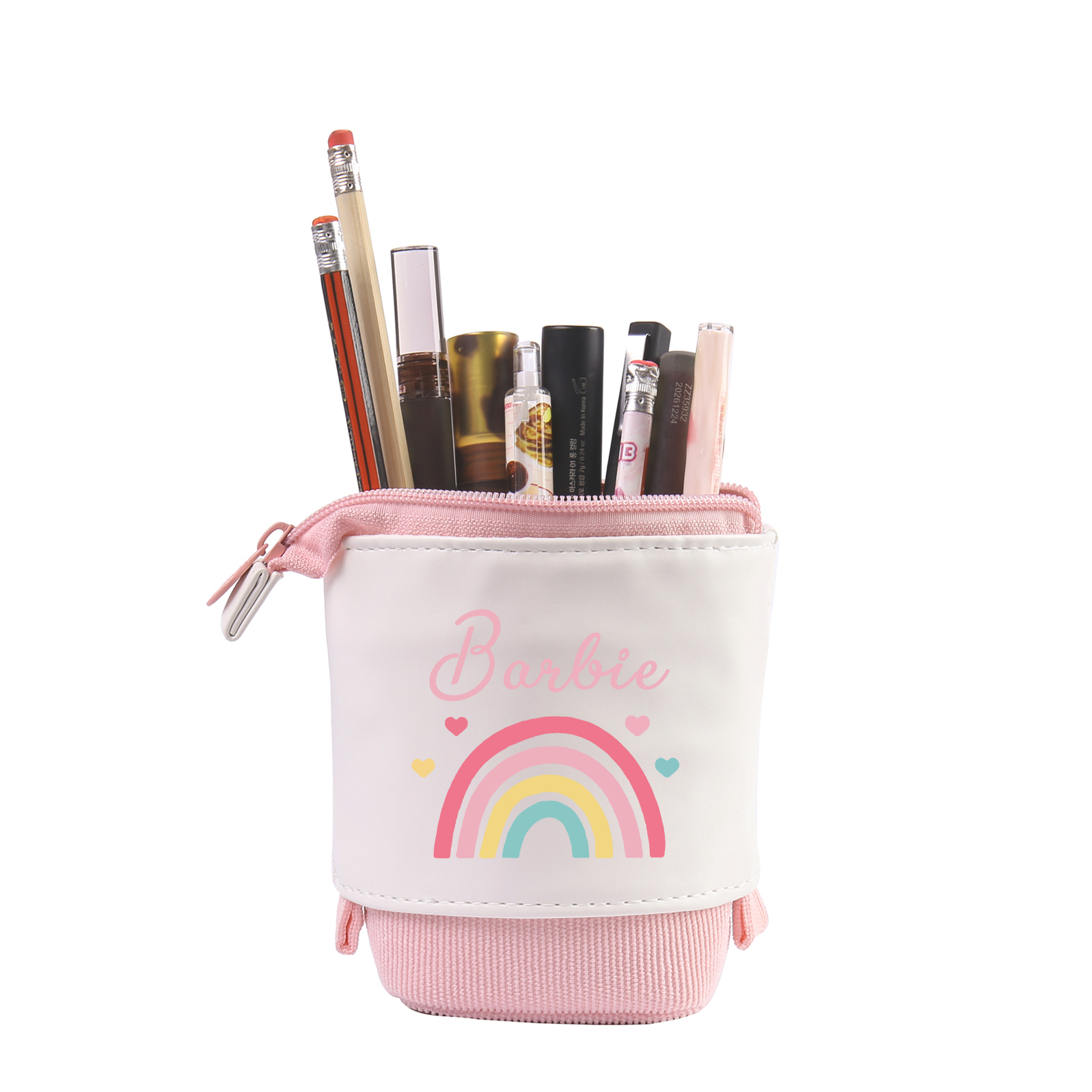 Personalised 2 Names Gift Set Custom Enamel Mug & Pencil Case & Bracelets Gift Set Back-to-School Gifts for Kids