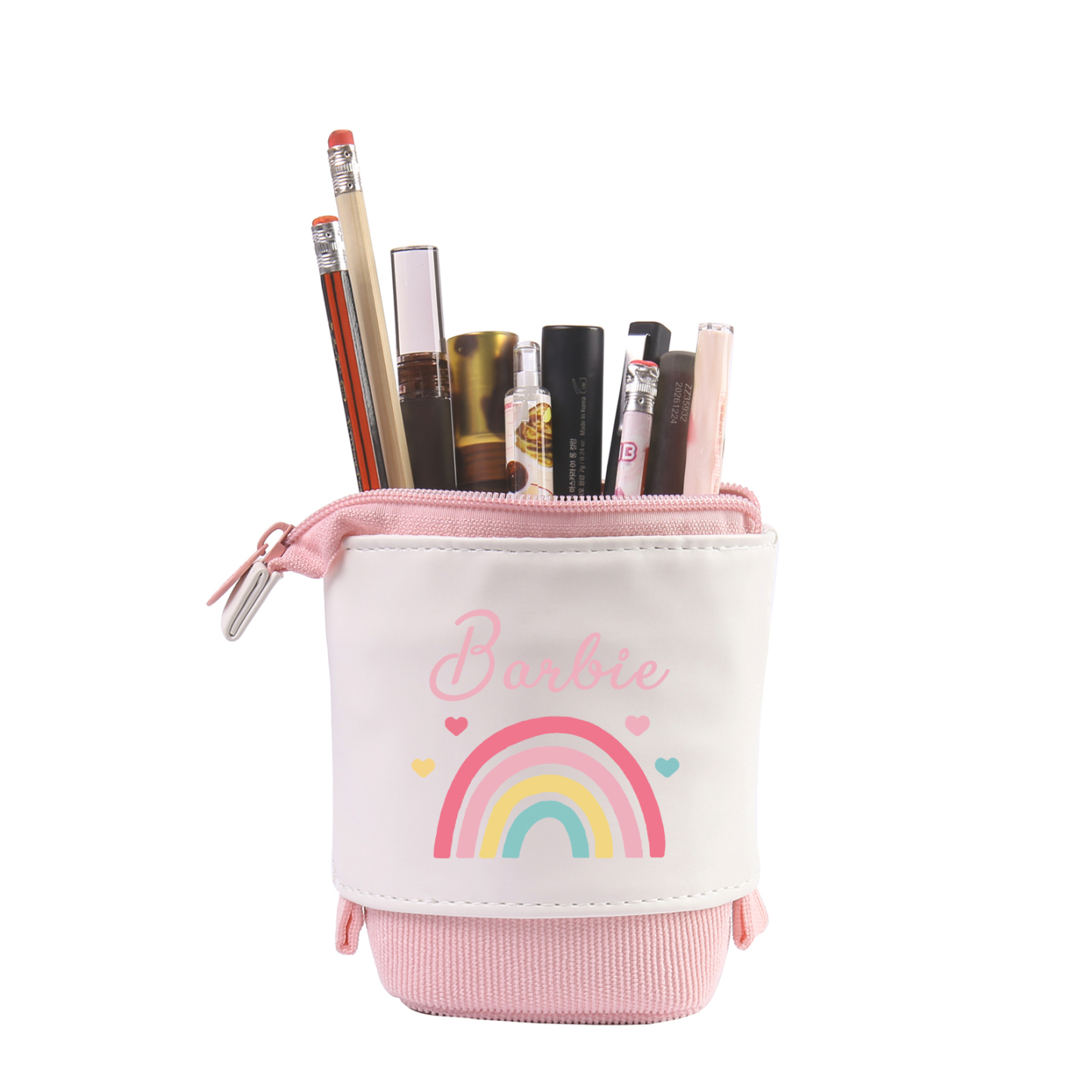 Personalised 2 Names Gift Set Custom Enamel Mug & Pencil Case & Bracelets Gift Set Back-to-School Gifts for Kids