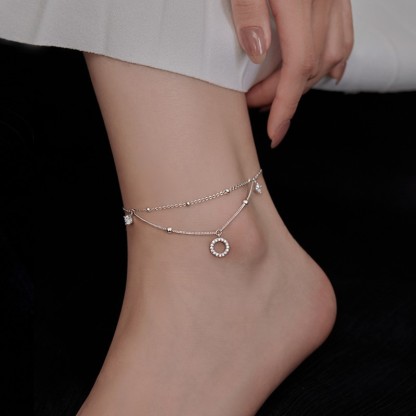 Women's Anklet Multilayer Adjustable Anklet Gift for Her-Jessemade AU