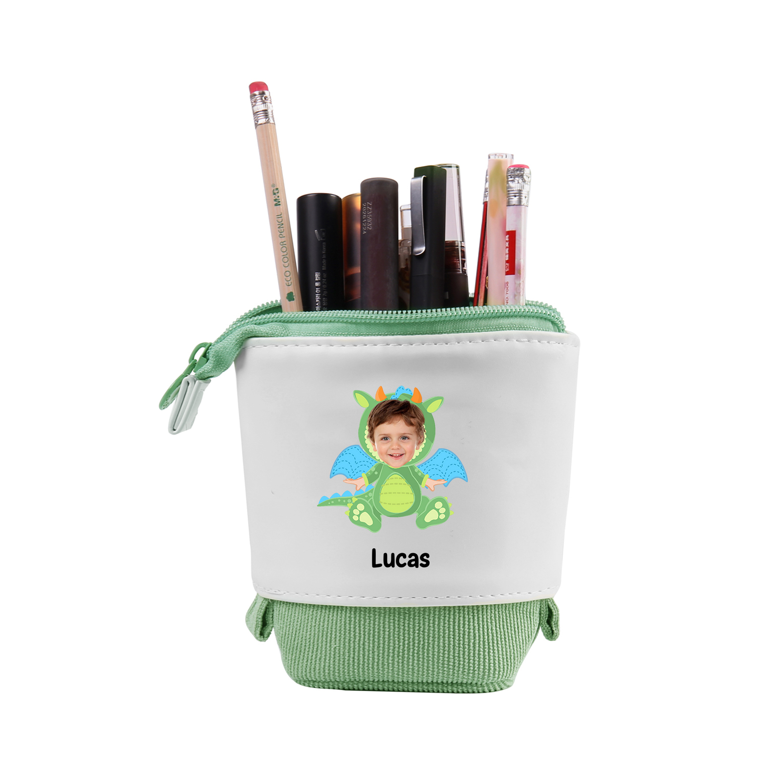 [Copy]Personalised Pencil Case with Custom Name and Initial – Kids’ Gift, Multiple Colours | Jessemade