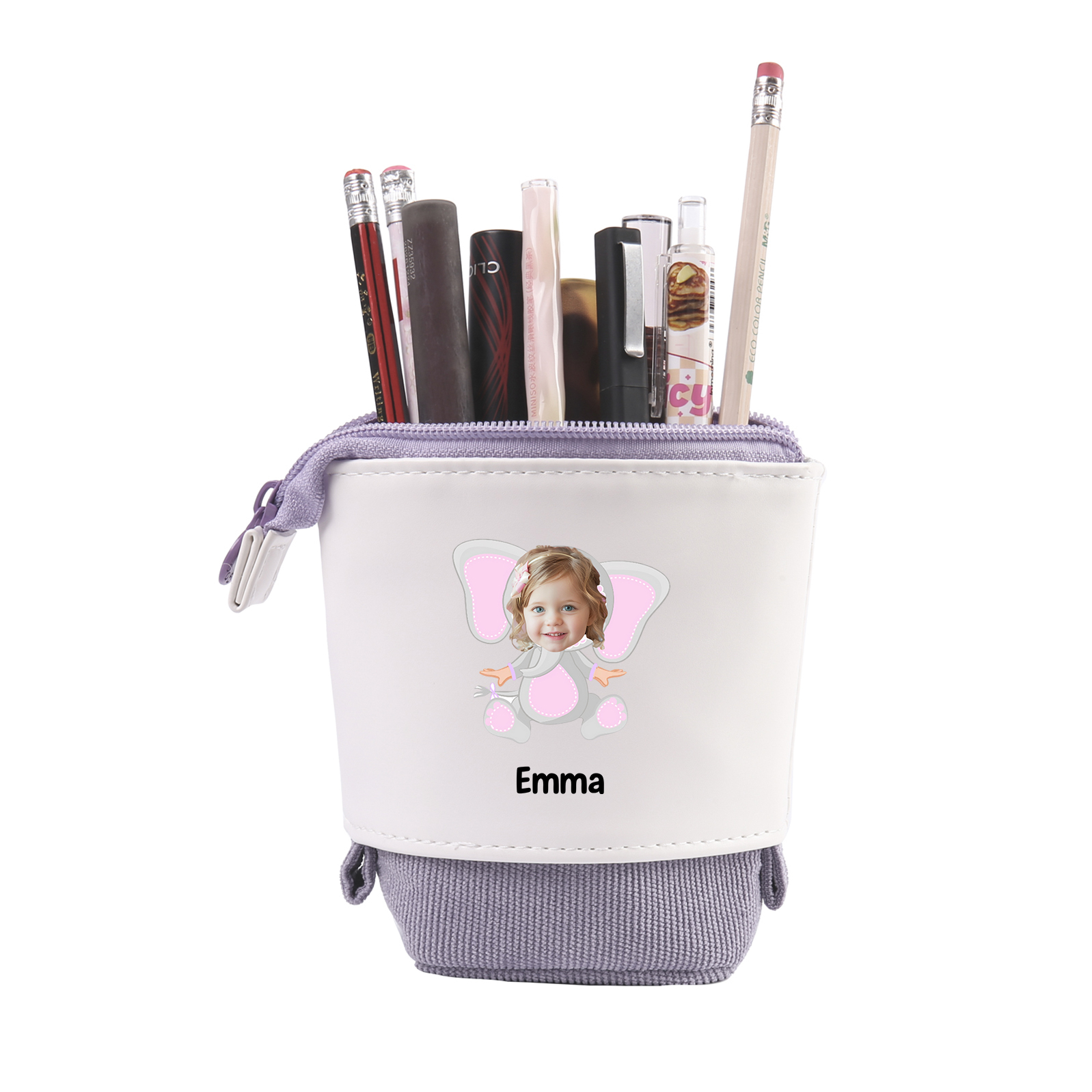 [Copy]Personalised Pencil Case with Custom Name and Initial – Kids’ Gift, Multiple Colours | Jessemade