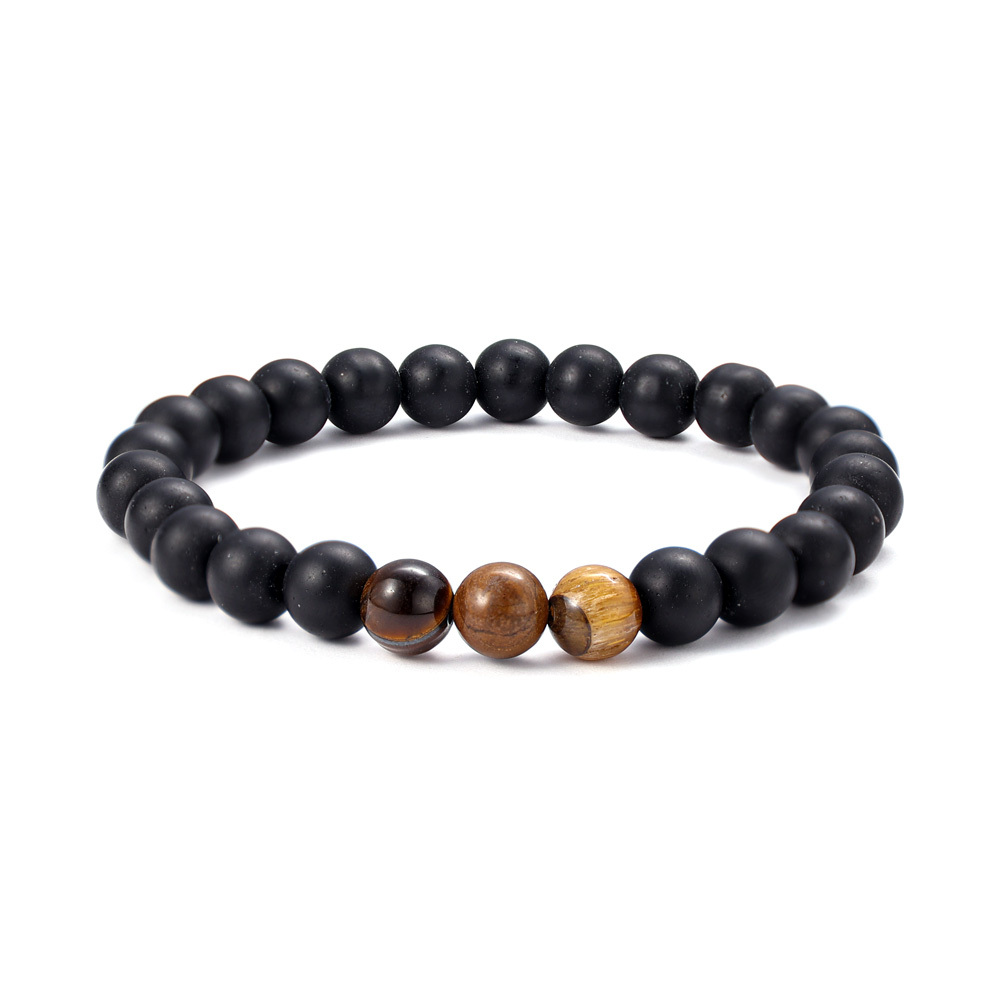 To Dad I Love You Cross Bracelet Beads Warp Bracelet-Jessemade AU