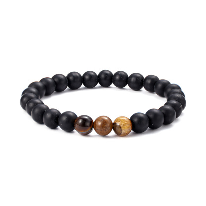 To Dad I Love You Cross Bracelet Beads Warp Bracelet-Jessemade AU