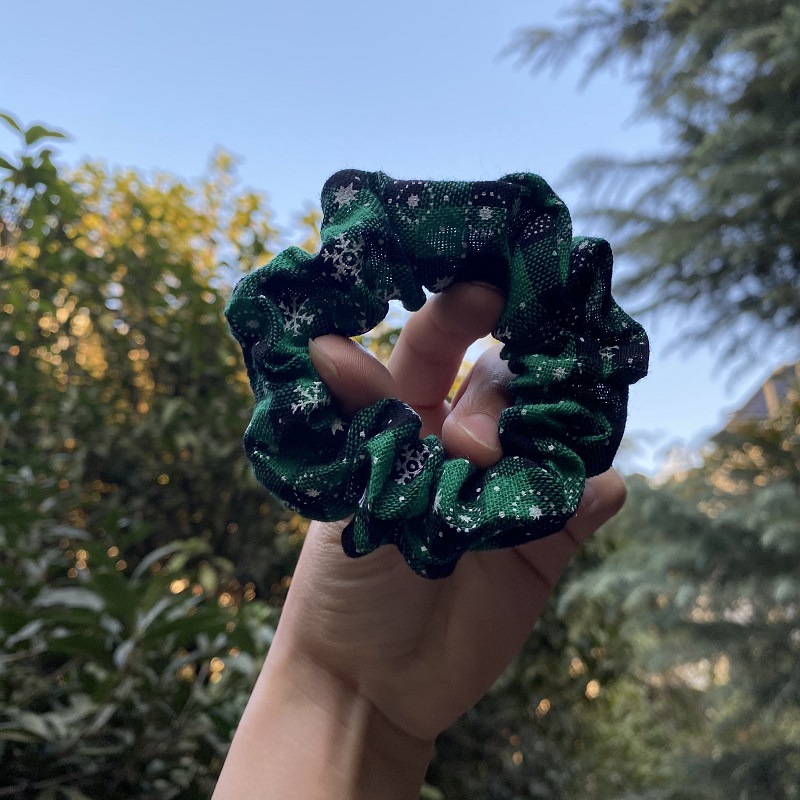 Christmas Scrunchie Set Festive Hair Ties for Holiday Cheer-Jessemade AU