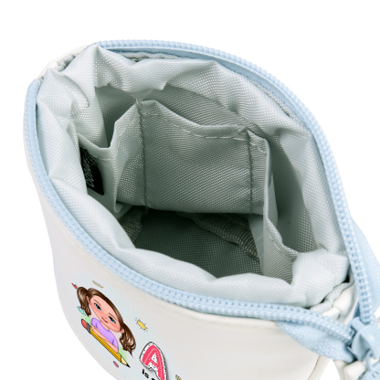 [Copy]Personalised  Name Pencil Case Rainbow Pen Bag Zipper Back to School Gifts for Student