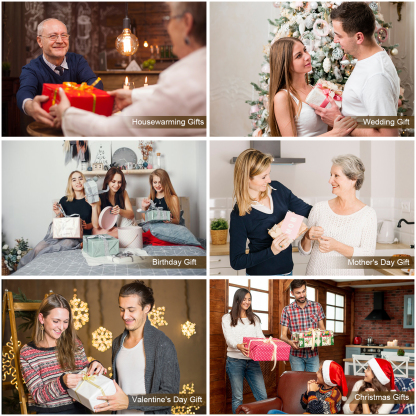 Personalised Family Cutting Board Custom 1 Photo & 2 Texts & 6 Names Cutting Board Creative Gifts-Jessemade AU